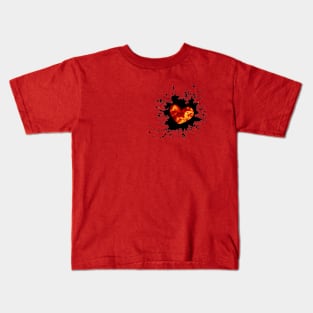 Fire Heart Kids T-Shirt